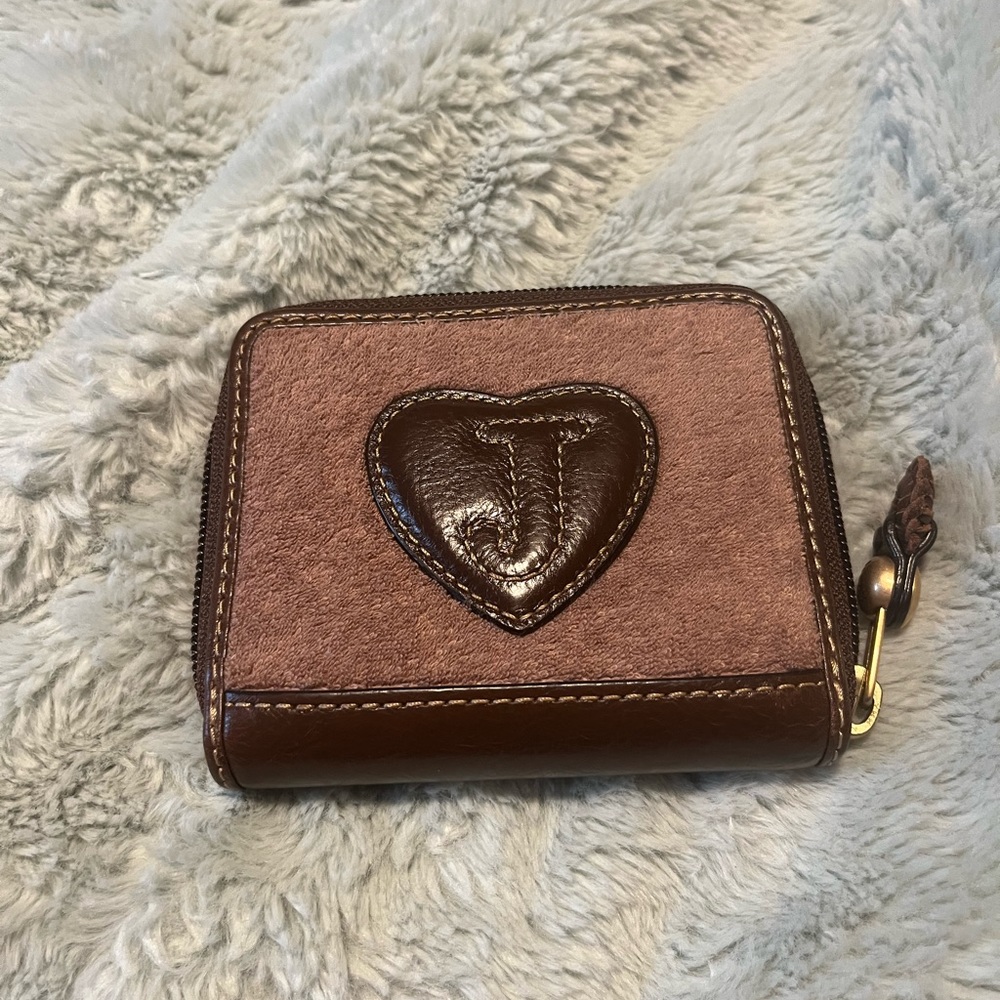 Juicy couture brown vintage wallet